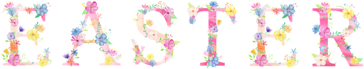 Holiday - Easter - Zazzle Name-reizende Bunte Ostern-baby-decke Babydecke (851x315)