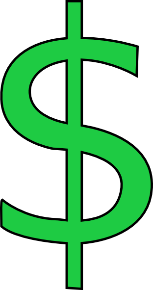 Other Popular Clip Arts - Dollar Sign Money Clipart (312x591)