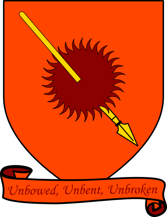 House Martell Png Clipart - Sunburst Clipart (568x737)