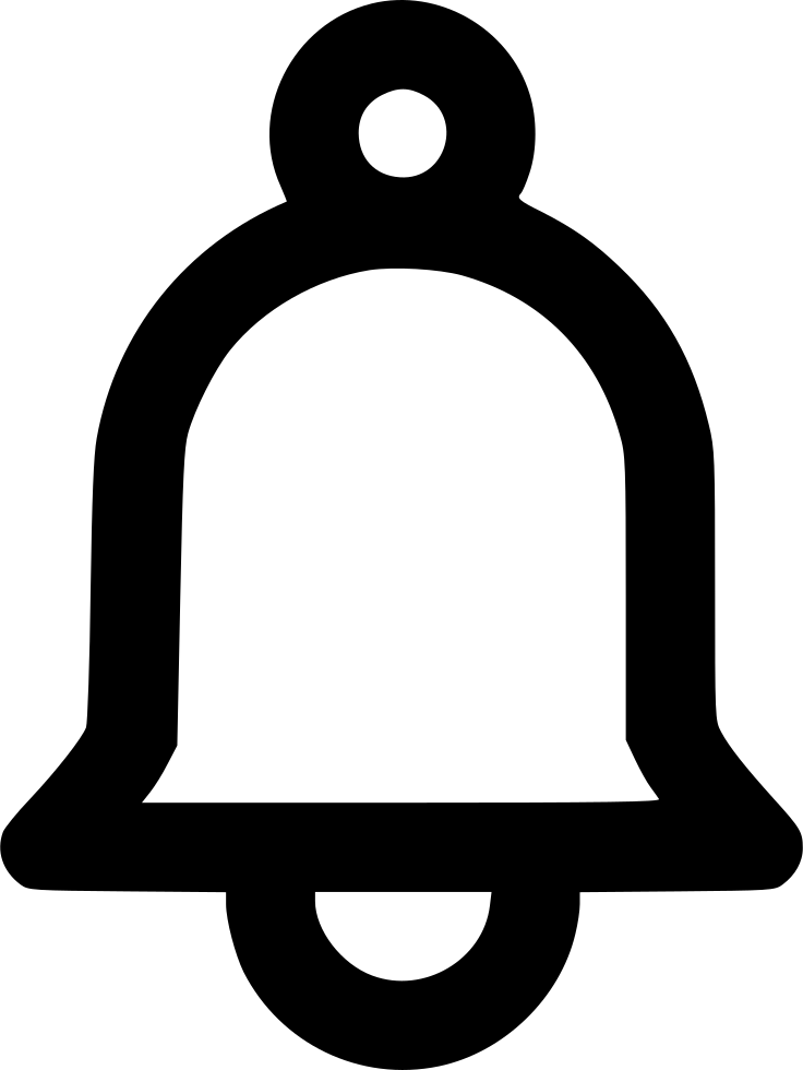 Notification Ui Alarm Bell Round Notice Remind Reminder - Subscribe Youtube Bell Png (736x980)