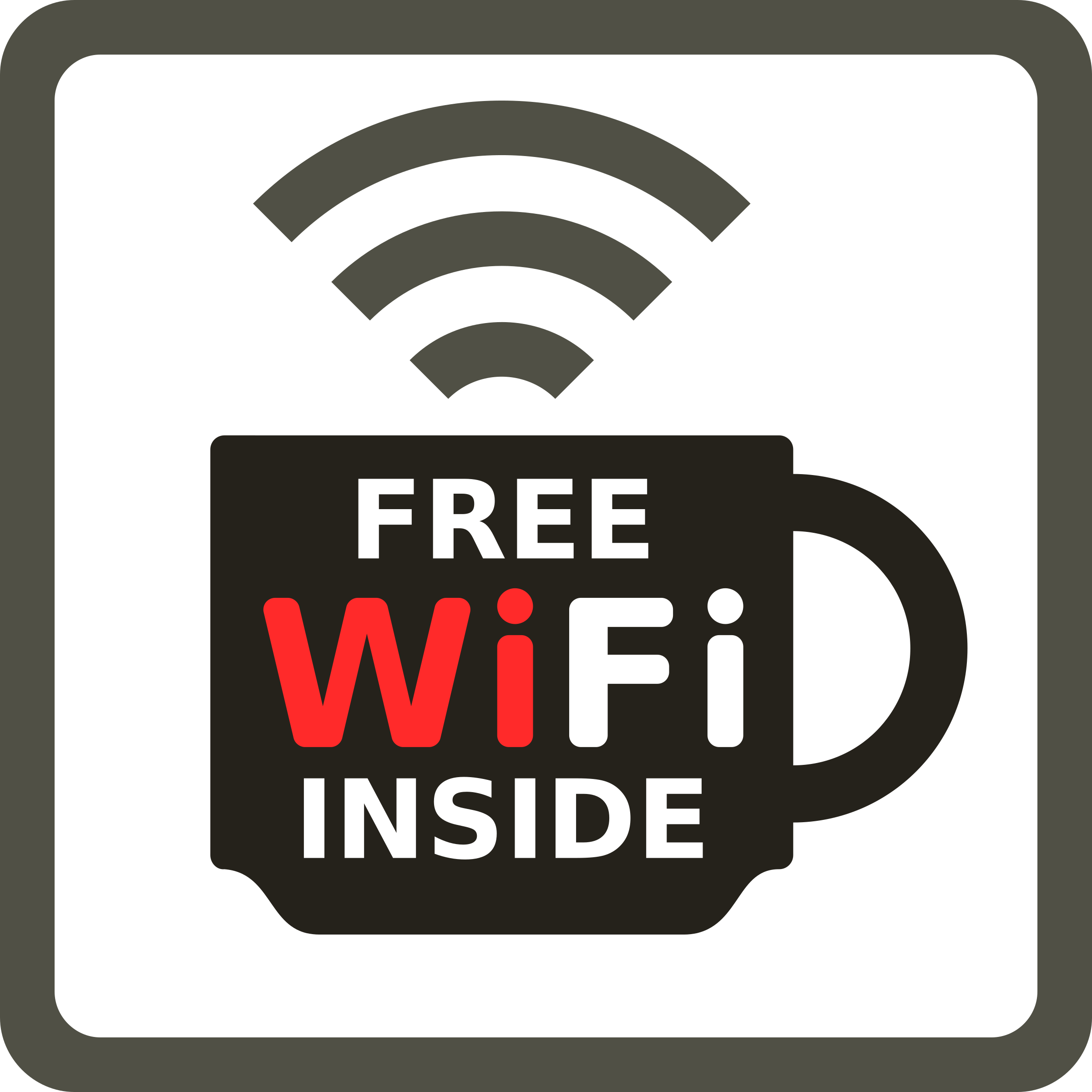 Big Image - Free Wifi Vector Png (2400x2400)