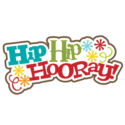 Hip Hip Hooray Svg Scrapbook Title Birthday Svg Scrapbook - Hip Hip Hooray Clipart (432x432)