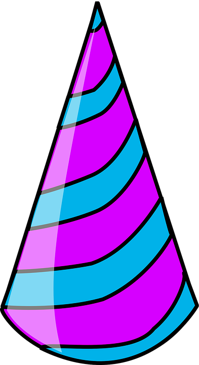 Birthday Hat Clip Art Free Clipart Free Clipart - Party Hat Animated Gif (393x720)