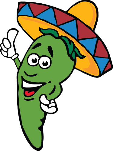 Mexican Restaurant Cliparts - Mexican Jalapeno (374x499)