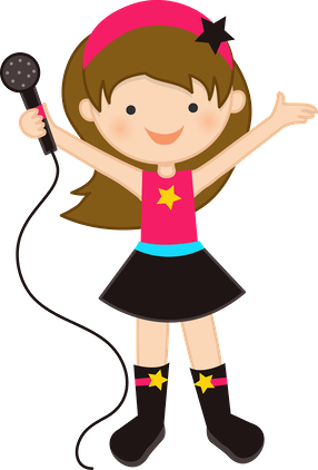 Singer Clipart Idol - Rock Star Clip Art (286x422)