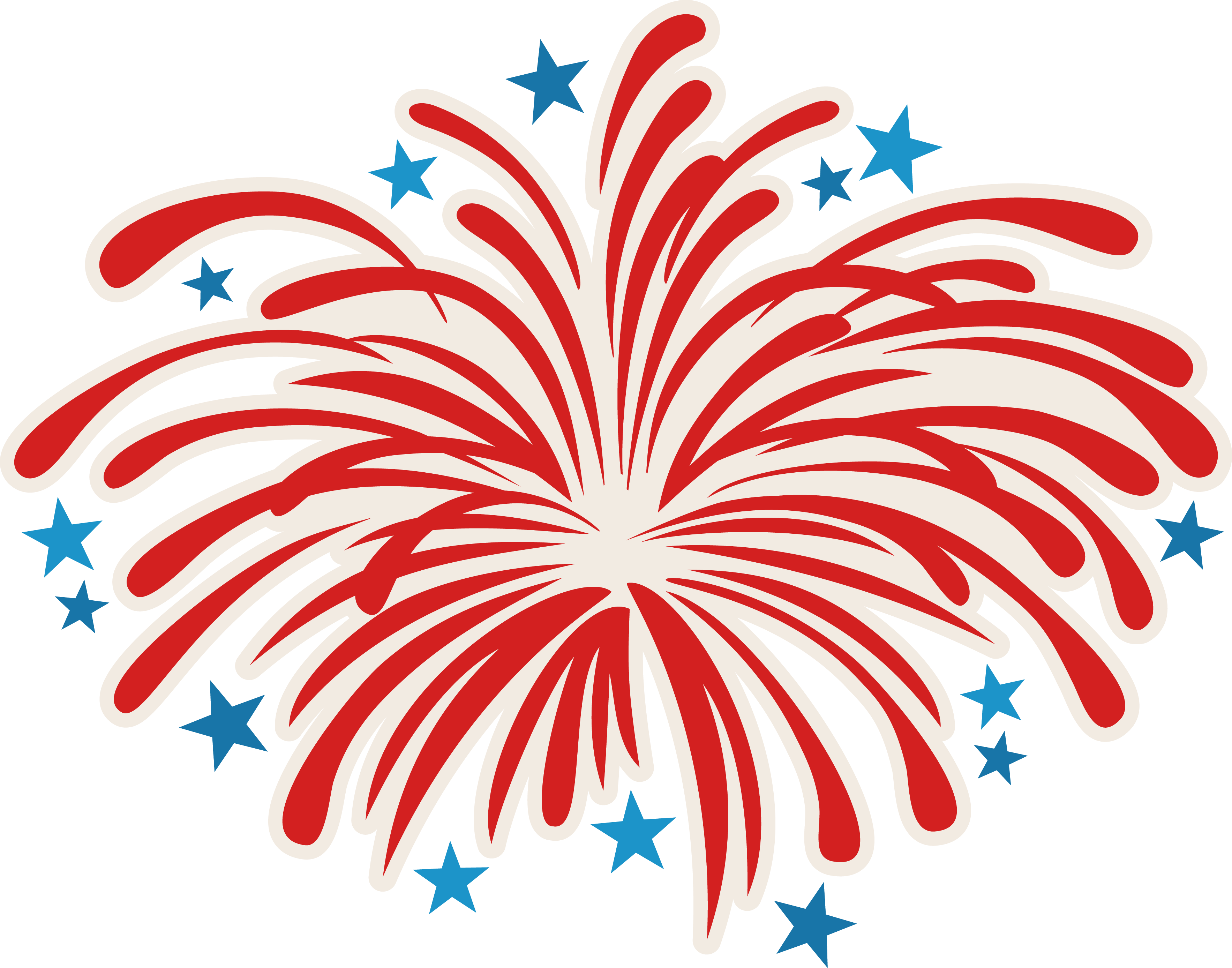 Firework Blast Svg - July 4 Fireworks Clipart (3532x2775)