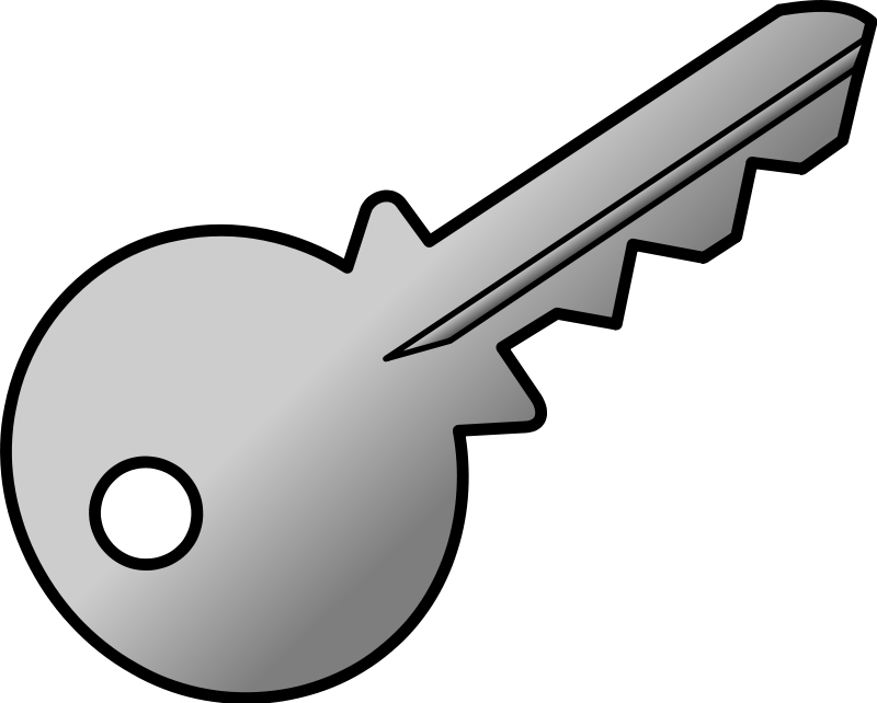 Key - Clipart - Key Clipart (800x642)