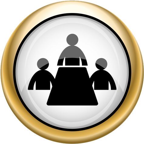Provide Notice Well In Advance - Icono Sala De Reuniones (500x500)
