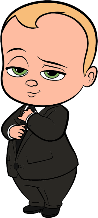 Baby Boss Baby Boss Boss Baby Clipart 335x727 Png Clipart Download