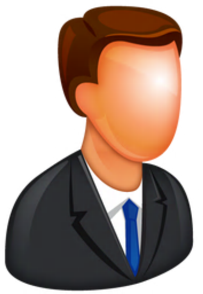 Caucasian Boss Icon - Human Icon Png (600x600)