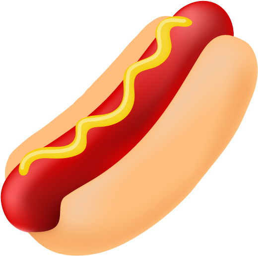 Free Numbered List Cliparts, Download Free Clip Art, - Hot Dog Clipart Png (600x600)