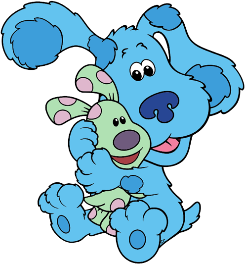 Blue Clues Clipart - Blues Clues Coloring Pages (500x549)