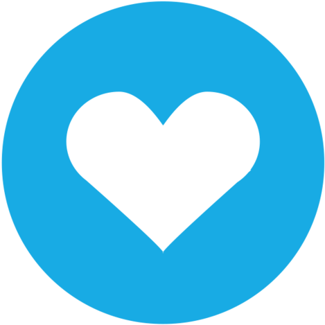 Blue Heart Clipart - Bệnh Viện Xuyên Á (512x512)