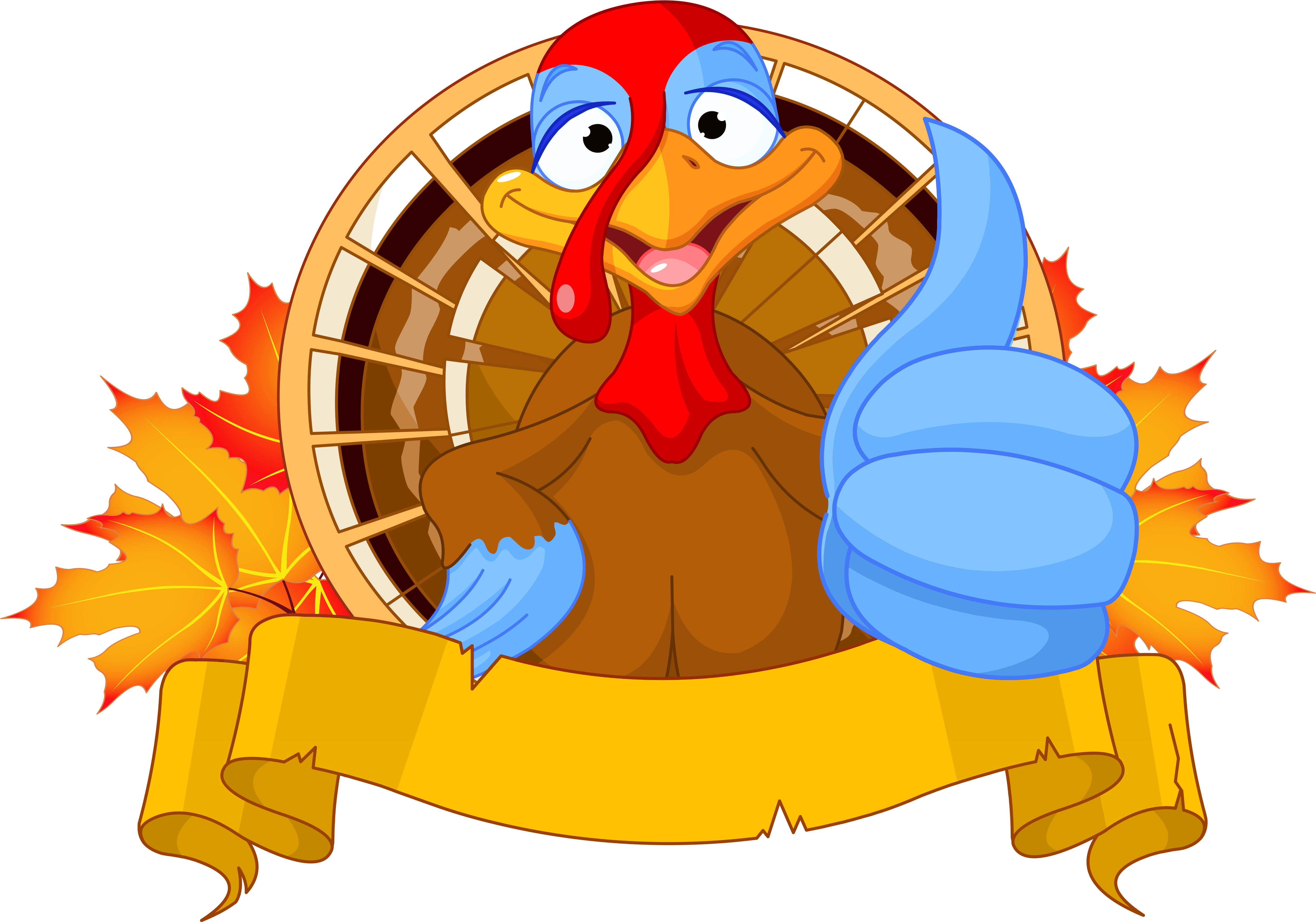 Transparent Thanksgiving Turkey Clipart Picture - Thanksgiving Turkey Clipart Png (5160x3699)