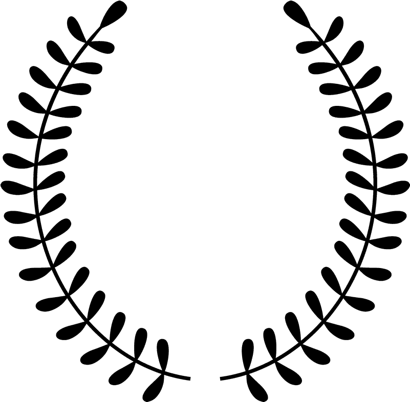 Open Laurel Wreath Design Rubber Stamp - Anne Of Green Gables Clipart (800x800)