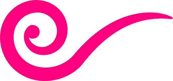 Pink Swirl Clipart (600x282)