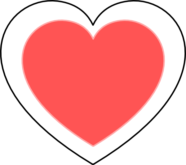 Heart Clip Art (600x534)