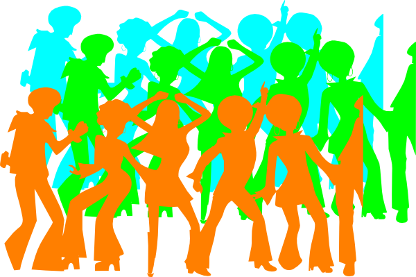 Disco Clip Art (600x399)