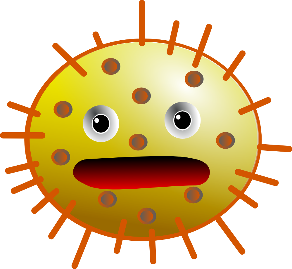 Bacteria Clipart - Bacteria Coco Animado (1979x1825)