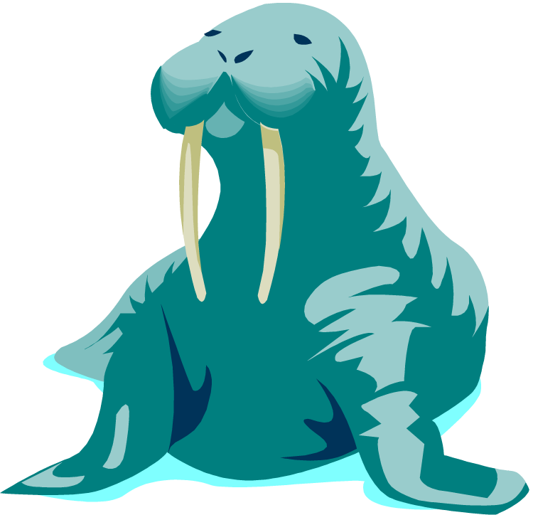 Walrus Clip Art Gallery Wikiclipart - Clip Art (750x724)