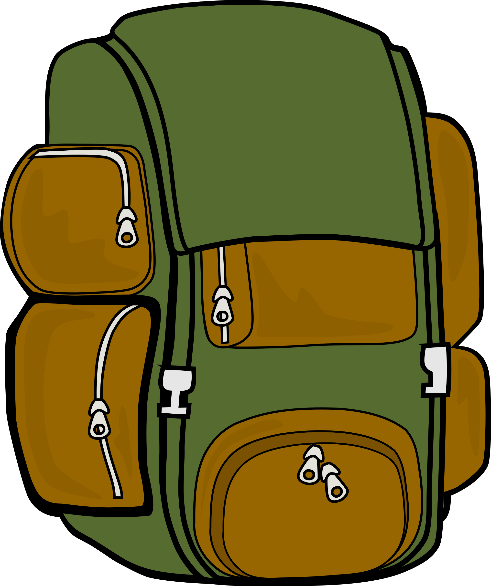 Preschool - Backpack Clip Art (2010x2400)
