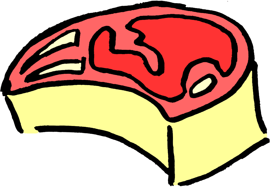 Cooked Beef Steak Clipart Free Clip Art Images - Meat Transparent Background Clipart (932x646)