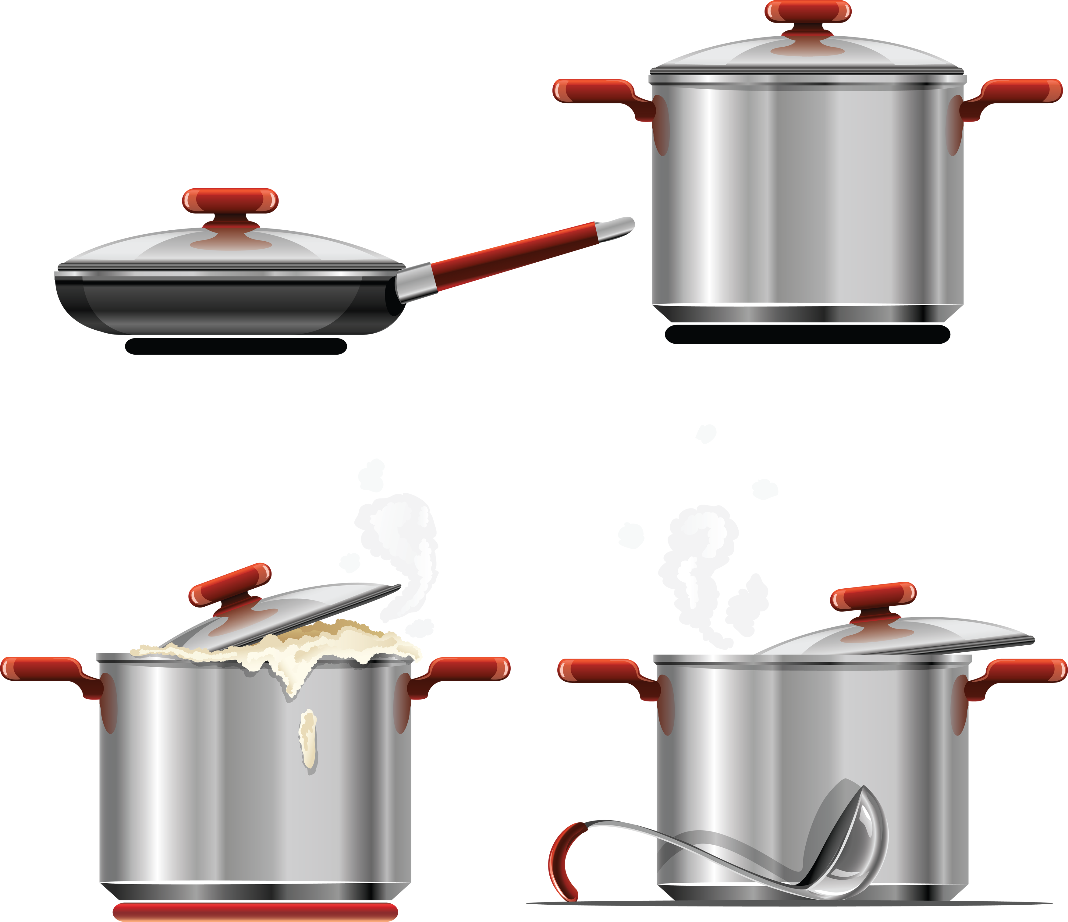 Cooking Pan Png Image - Pan Vector (3505x3026)