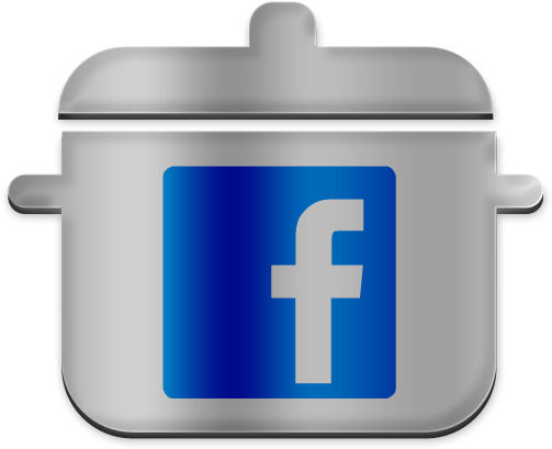 Facebook Cooking Pot Icon - Clip Art (512x512)
