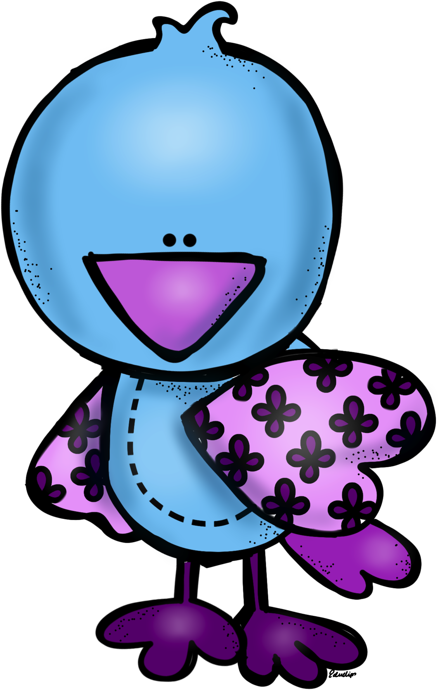 *✿*pajaros Y Jaulas*✿* - Birds Melonheadz Clip Art (1532x2400)
