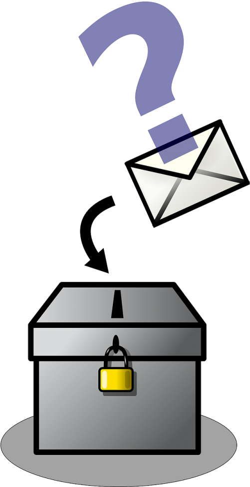 Voting Box Lock Politics Election Choice Ballot - El Voto Es Secreto (960x1920)