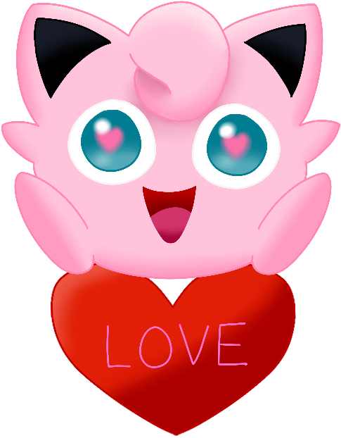 Valentine's Jigglypuff By Baron Von Jiggly - Jigglypuff (700x700)