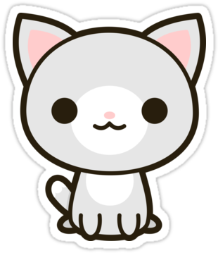 Resultado De Imagen Para Png Kawaii - Kawaii Stickers Png (375x360)