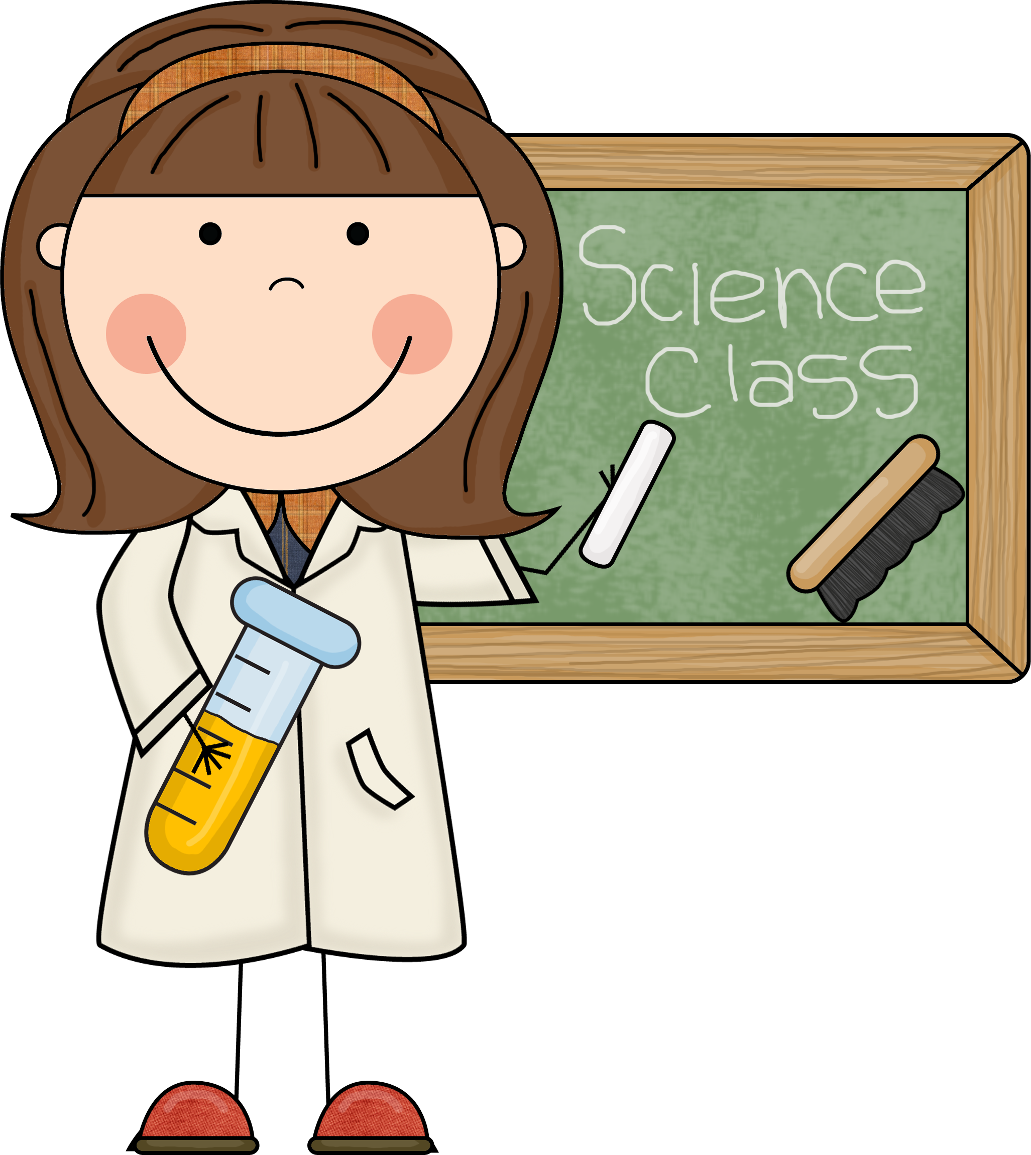 Weird Clipart Student - Science Teacher (2053x2301)