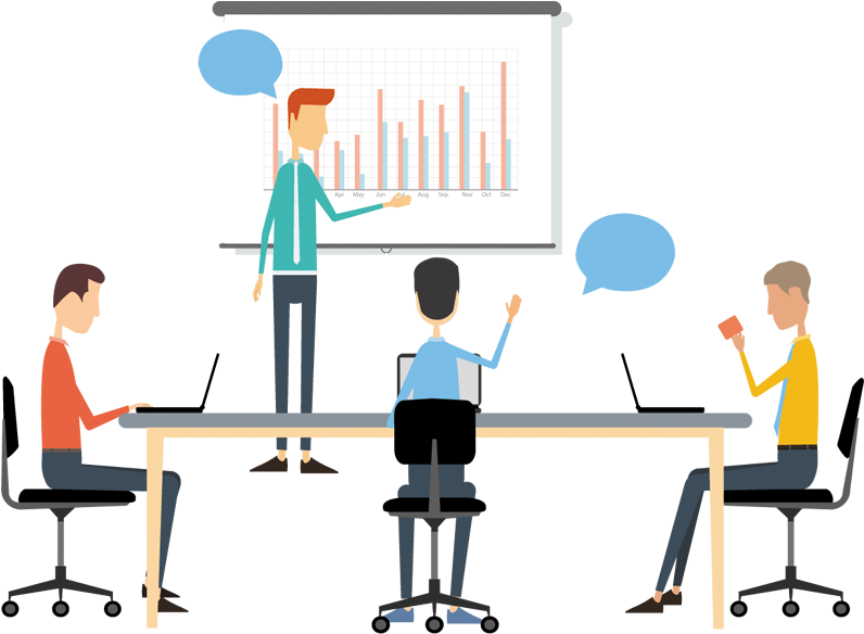 Meeting Cartoon Conference Centre Clip Art - Meeting Cartoon Conference Centre Clip Art (800x590)