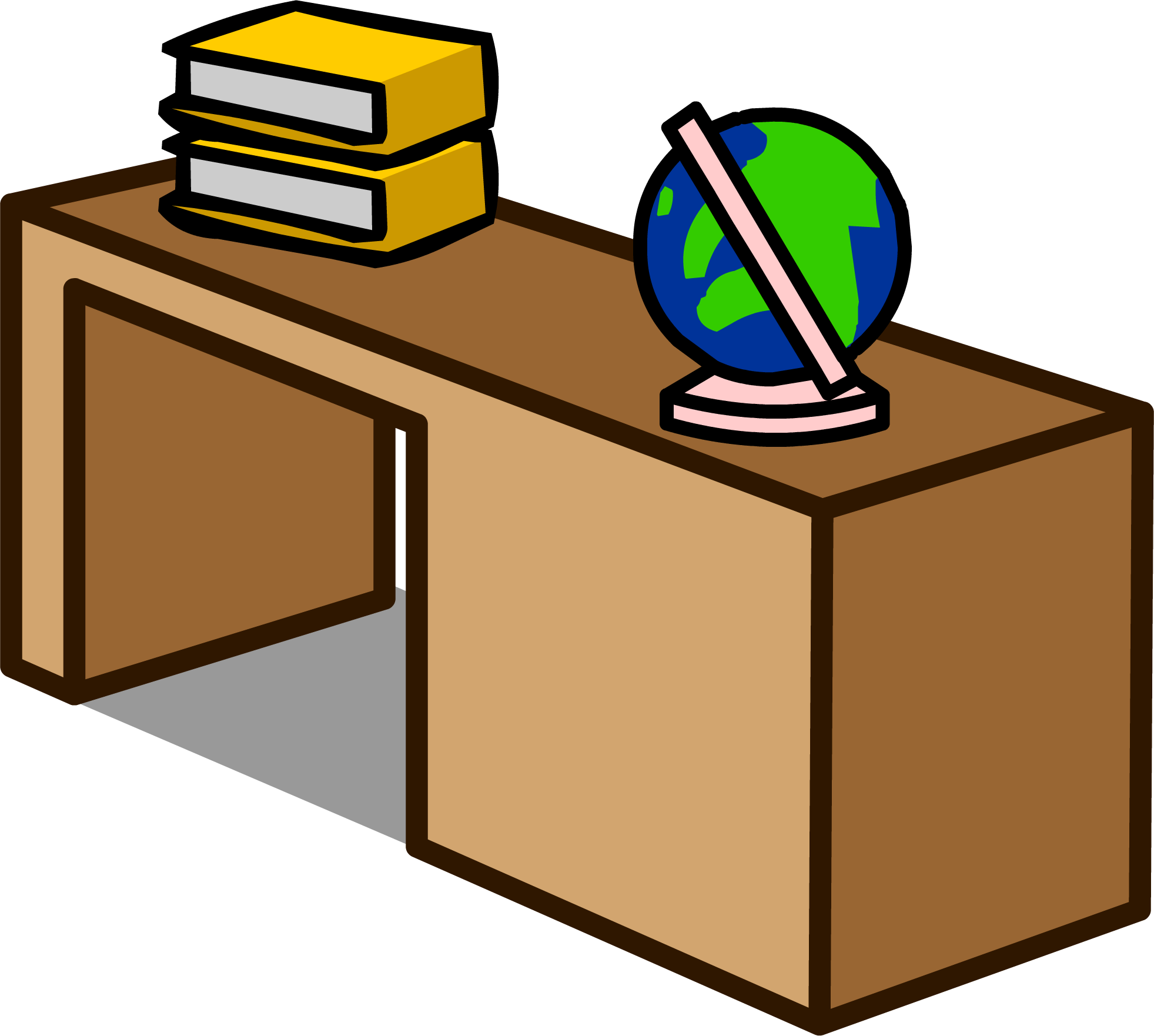 Student Desk Sprite 006 - Desk (1963x1762)