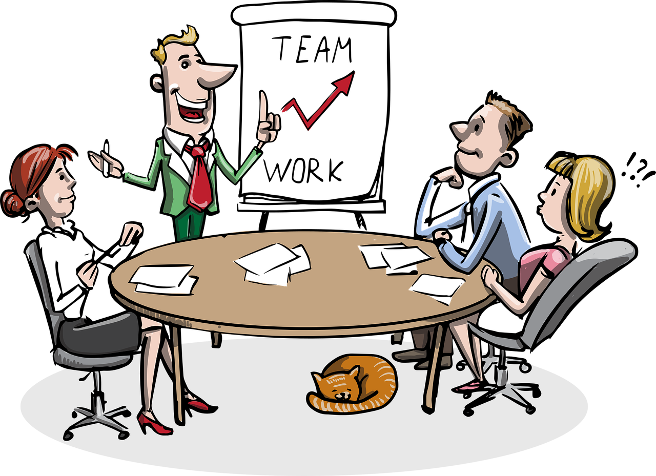 How To Be Productive In Project Meetings - Meeting Organization Cartoon (1280x929)
