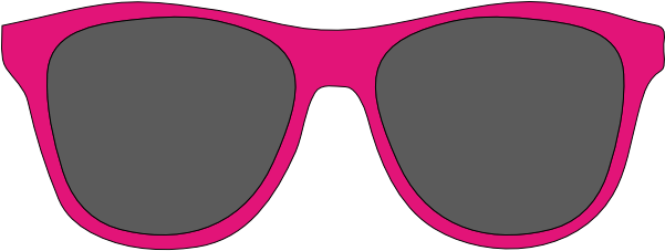 Beach Pool, Sunglasses, Craft Ideas, Photo Booth, Darren - Clip Art Sun Glasses (600x439)