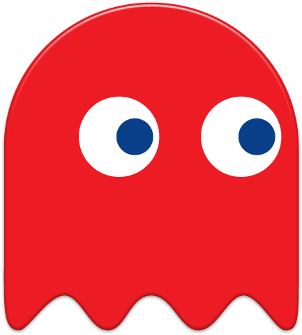 Pixel Clipart Pacman Ghost - Fantasmas De Pacman Rojo (512x512)