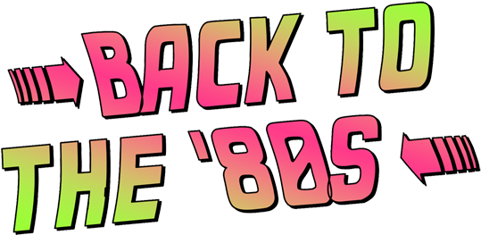 Back To 80's Png (550x275)