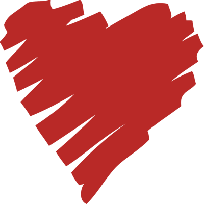 Hand Drawn Heart Clip Art Transparent - Scribble Heart Gif (400x400)
