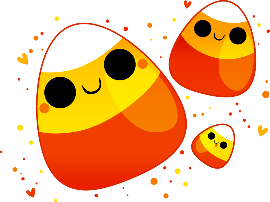 Candy Corn Clipart Free Download Clip Art On - Cute Halloween Candy Corn (900x676)