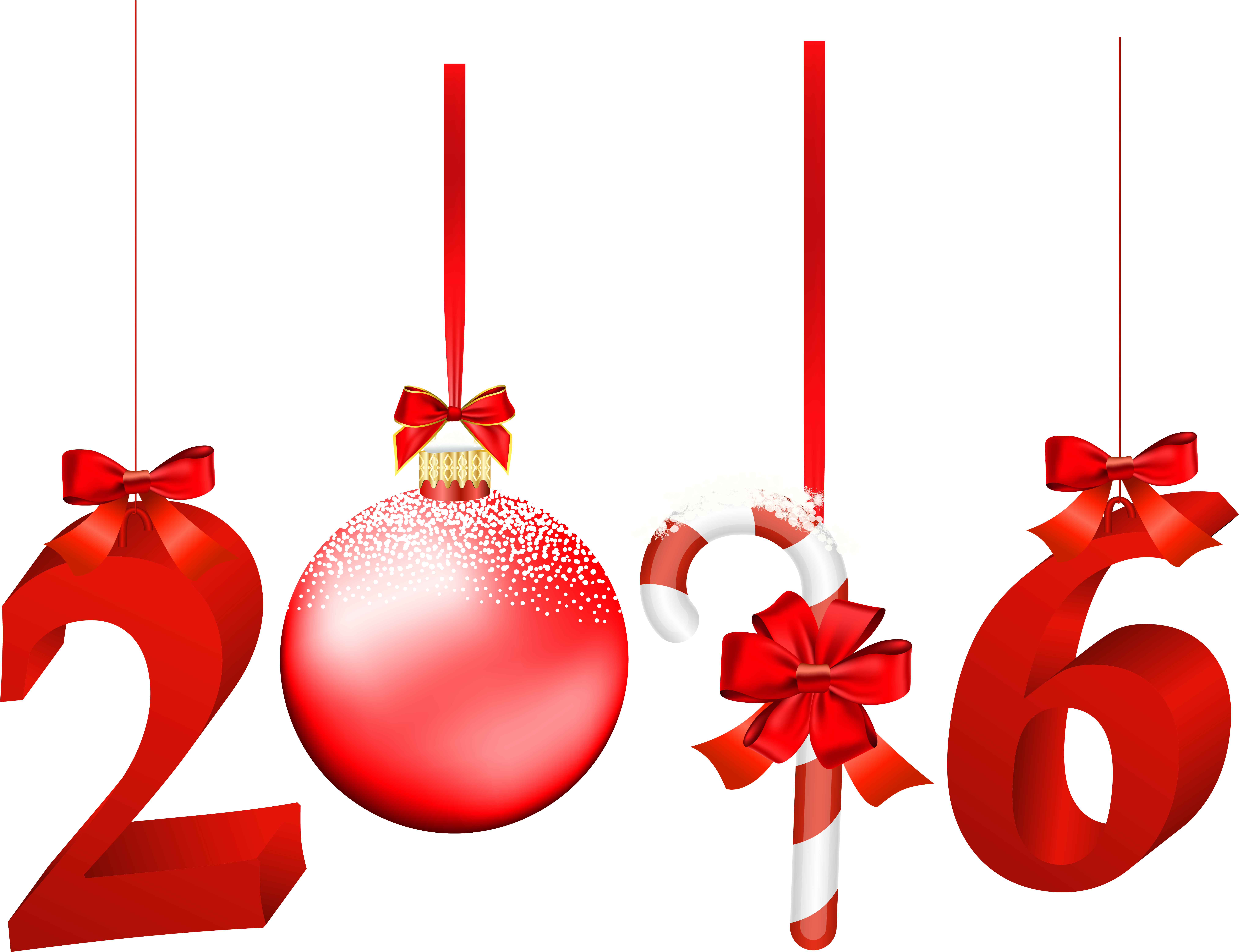 2016 Red Transparent Png Clip Art Image - 2016 Red Transparent Png Clip Art Image (8363x6557)