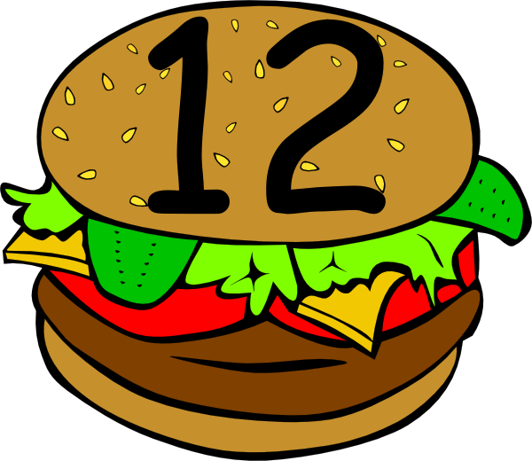 Candy Clipart Numbers - Food Clipart (600x520)