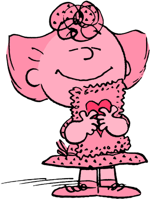 Having The Same Name, She Is My Favoritei Love When - Valentine's Day Sally Charlie Brown (319x416)