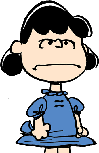 Snoopy - " - Lucy Van Pelt Png (502x558)
