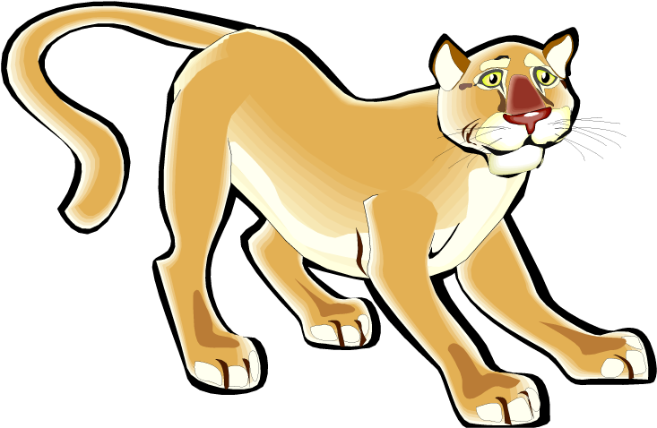 Free Puma Clipart - Free Puma Clipart (750x502)