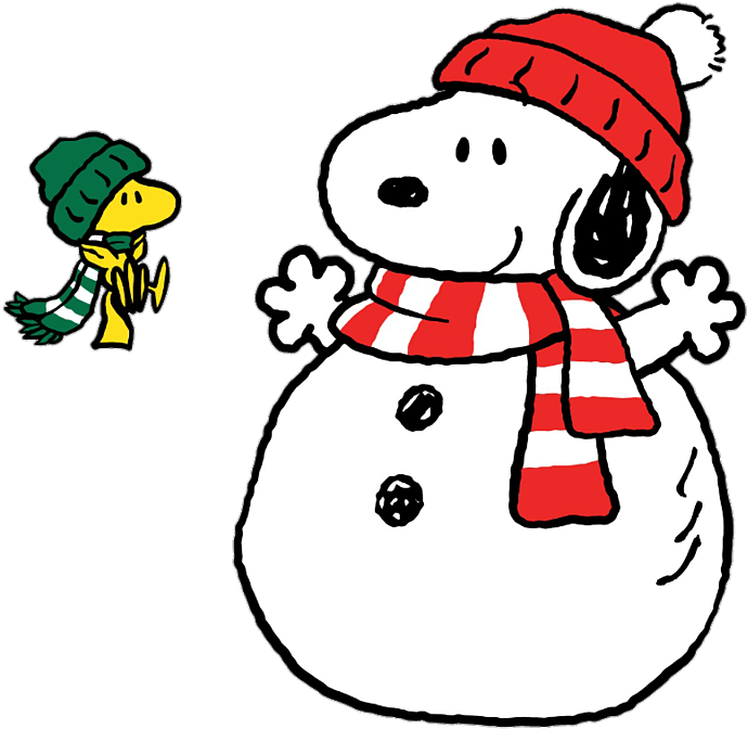 64270776 - Woodstock And Snoopy Winter (960x785)
