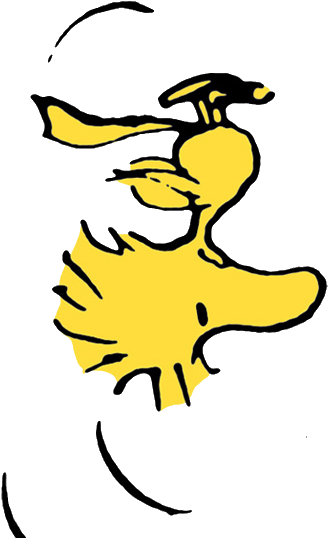 Woodstock « Peanuts Http - Draw Woodstock Flying (502x558)