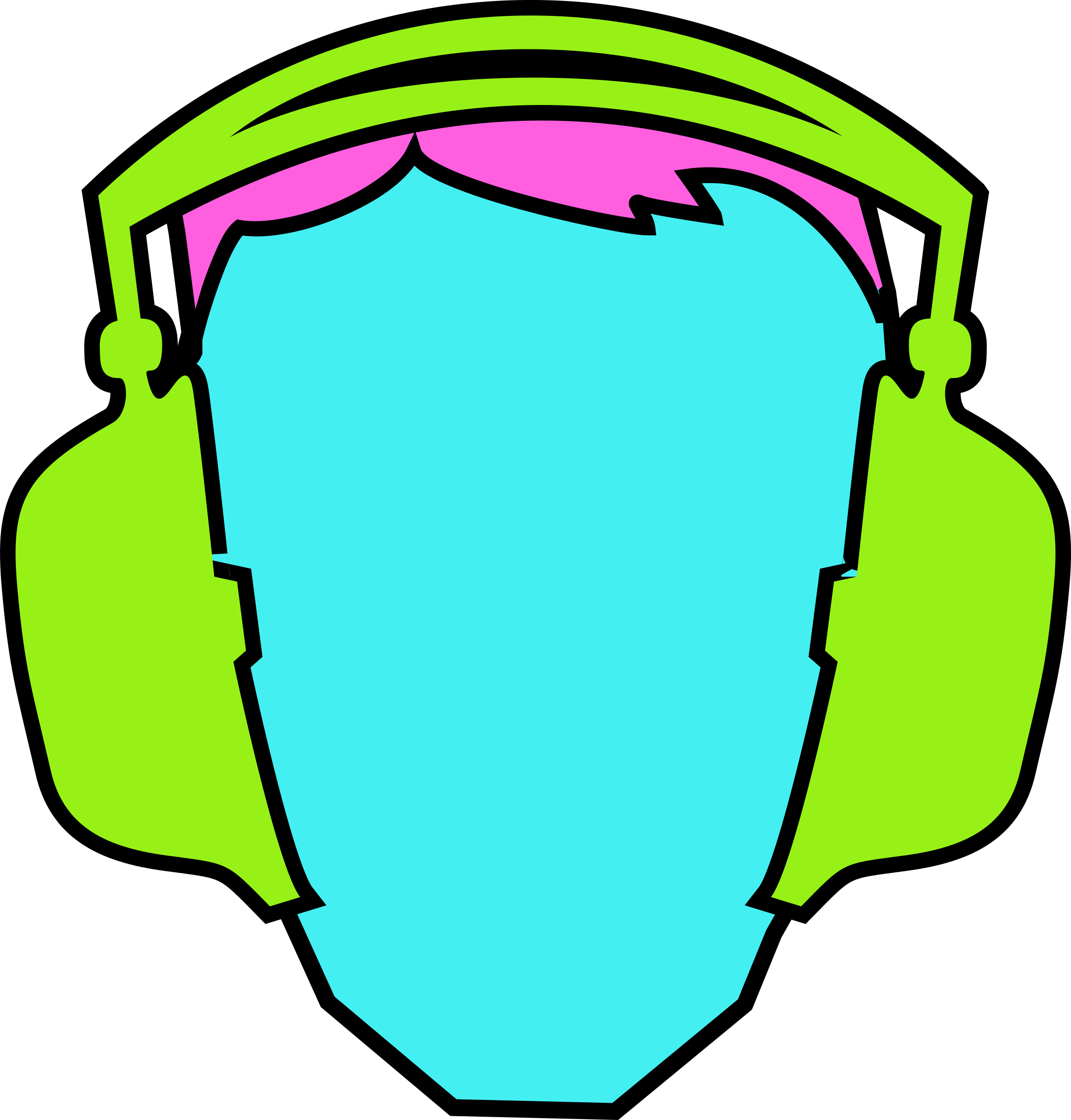 Hearing - Clip Art (2295x2400)