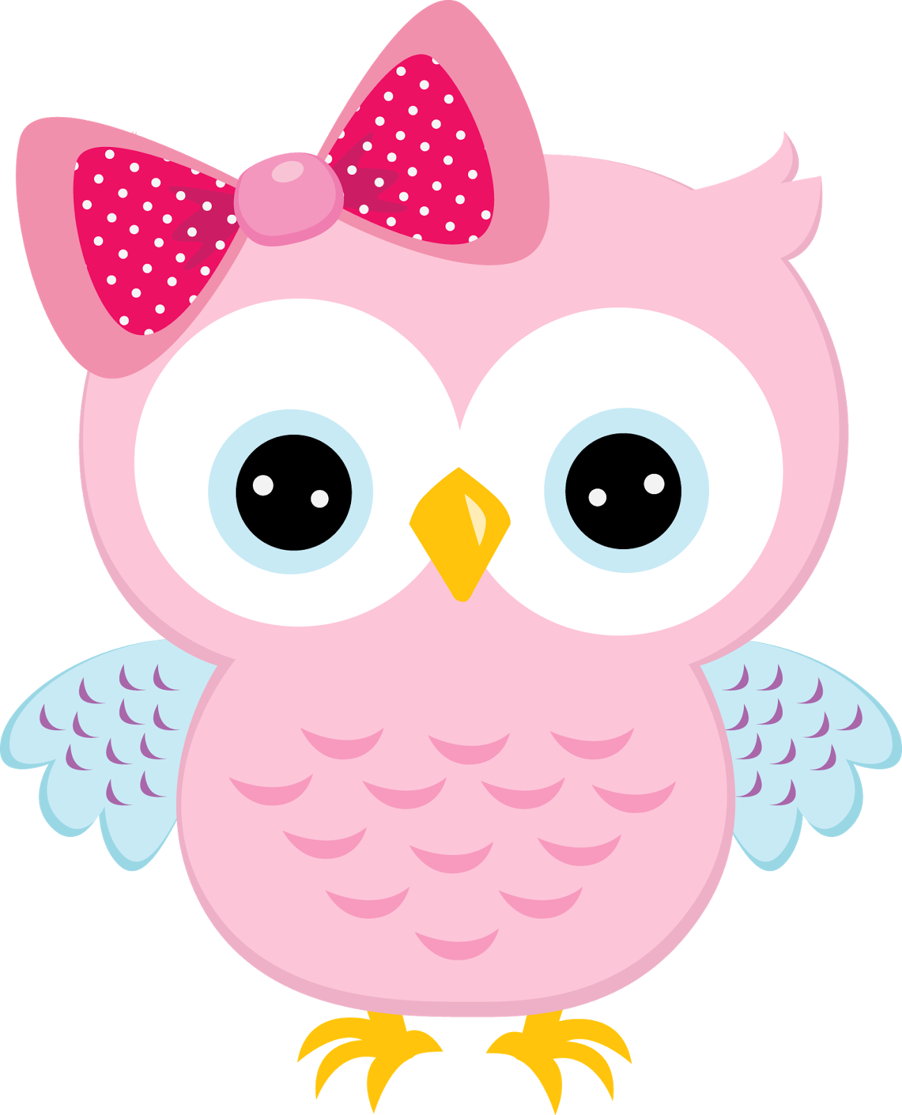 Cherry Clipart - Pink Owl Clipart (1295x1600)